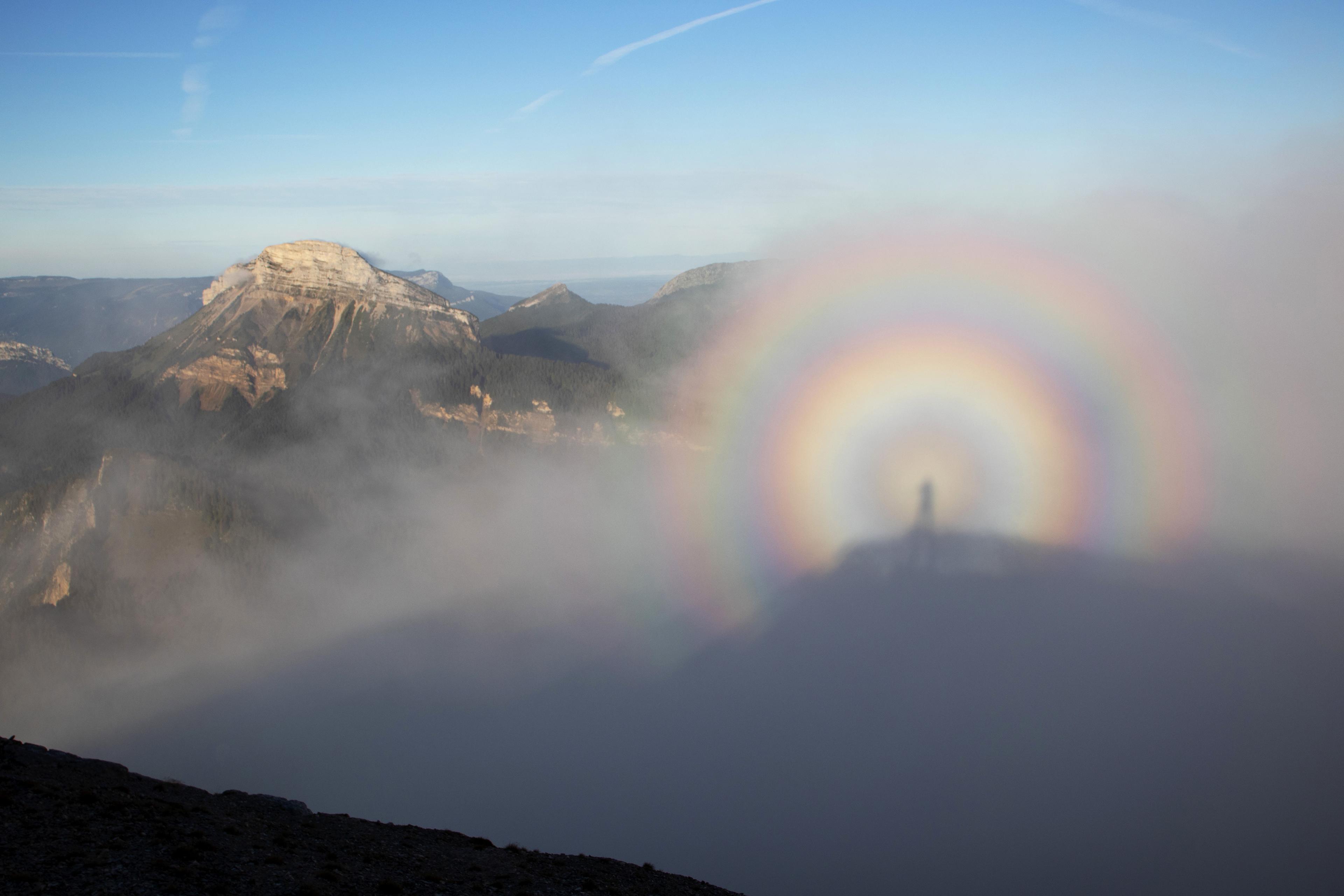 Spectre de Brocken à la Dent de Crolles